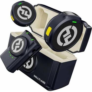 Imagem de Microfone Lapela Hollyland Lark M2 Wireless para Câmeras  workflow ráp