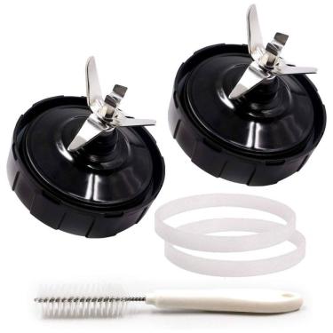 Imagem de Ninja 2 PACKS 7 FINS Lâminas Extratoras Peça de Substituição Lâmina Inferior para Misturador Ninja para Nutri Ninja Auto iQ BL642 NN102