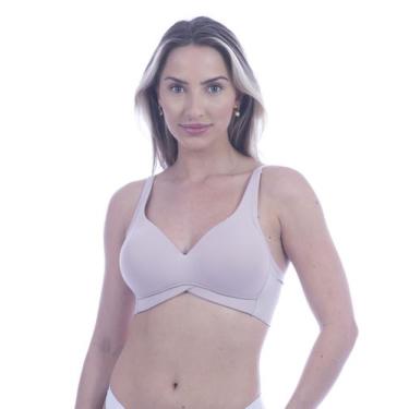 Imagem de Sutiã Com Bojo Basico Plus Size Não Marca Corpo Nu, XG/50, NudeBlush