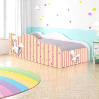 Imagem de Cama mobili infantil unicórnio meigo - kids Mobili