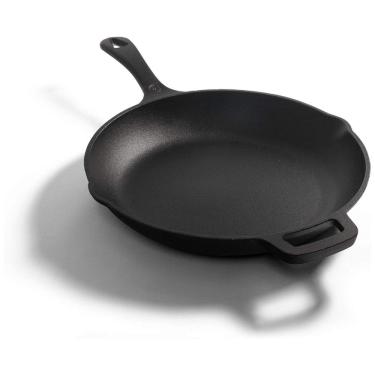 Imagem de Frigideira de Ferro Fundido Pré Temperada, CHEF CHFL10, Preto