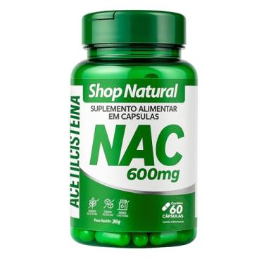 Imagem de Acetilcisteína Nac 600mg Alta Pureza Detox Pulmão 60caps