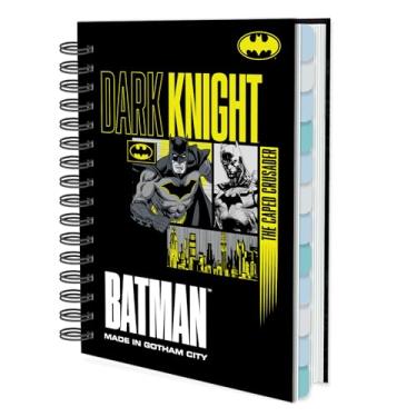 Imagem de Planejador acadêmico super herói, agenda diária semanal, organizador de datas personalizado para gerenciamento de tempo, caderno encadernado em espiral com abas coloridas, agendas de datas para