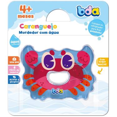 Imagem de Mordedor para Bebês de Água Caragueijo Peixinho - toyster