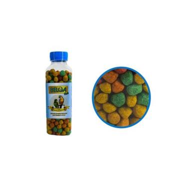 Imagem de 1 Pote de Ração Extrusada Papagaio,Arara passarinhos Premium 200g - BE
