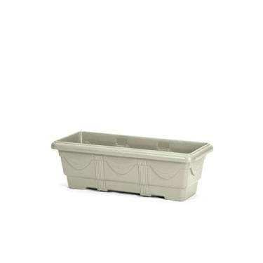 Imagem de Jardineira Cor Mármore 50cm Para Plantas e Flores - NUTRIPLAN