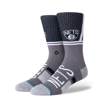 Imagem de Meia NBA Nets Shortcut 2 Preta A545A20NSC-BLK - Stance Meia NBA Nets Shortcut 2 Preta - Stance