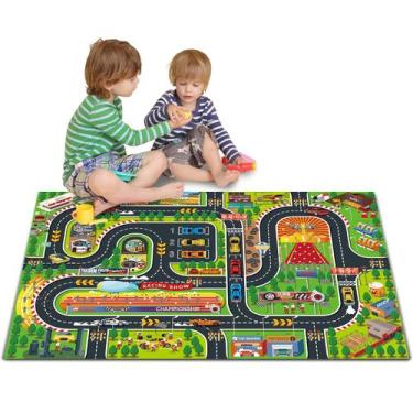 Imagem de Brinquedo infantil Playmat Oriate Dream Mat Racetrack 120x80cm