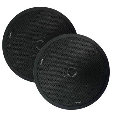 Imagem de Kit 2 Arandela Redonda Preto Teto/gesso Ambiente 70w Leson