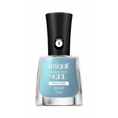 Imagem de Esmalte Risqué Diamond Gel Azul Carpi - risque