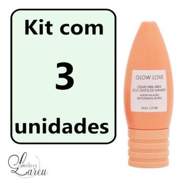 Imagem de -Kit Creme Glow Area Olhos Mamao Kc (3 un.)- Max Love