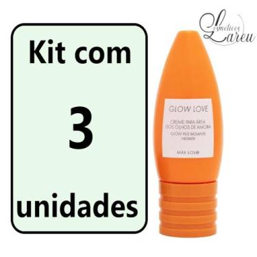 Imagem de -Kit Creme Glow Area Olhos Amora Kc (3 un.) - Max Love