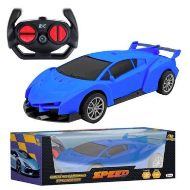 Imagem de Carrinho Sport Carro De Brinquedo Com Controle Remoto Multifunções - A