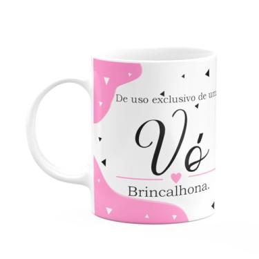 Imagem de JPS INFO, Caneca Tipos de avós - Vó brincalhona - 325ml