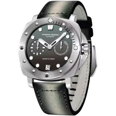 Imagem de Relógio de mergulho mecânico automático masculino 200m à prova d`água