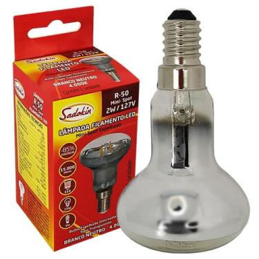 Imagem de Lâmpada Spot Led R50 Espelhada 2W 127V E14 Neutro - SADOKIN, 110V