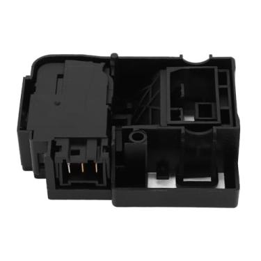 Imagem de Chiffonade Interruptor de fechadura de porta preto para máquina de lavar roupa peça WH01X27954 Interruptor de tampa de arruela mecanismo de bloqueio de liberação rápida