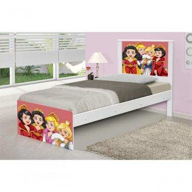 Imagem de Cama Solteiro Princesas Medievais