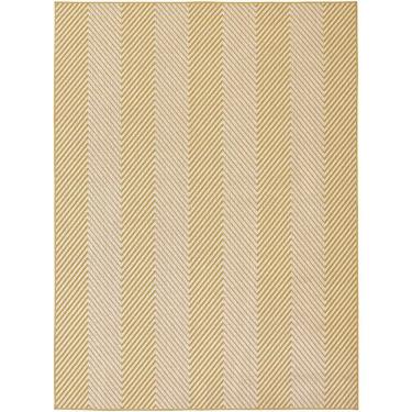 Imagem de Tapete P Sala Cotton Tex. Sarja Amarelo 1,50x2,00 São Carlos