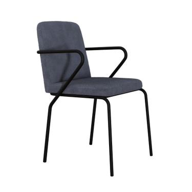 Imagem de Cadeira Bloom Fixa C-4 Pes C-braco 490x580x850 Mm C-1 Un Boucle Nuvem Boucle Nuvem