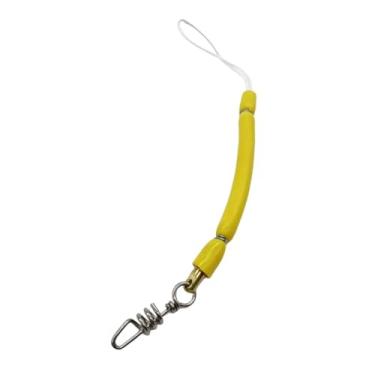 Imagem de Aymzbd Corda Elástica para Pesca, Capacidade de 400 Kg, Leve, Prática, Amarela, Fácil de Instalar E Flexível, Ideal para Linhas Flutuantes E Bóias, Estilo C