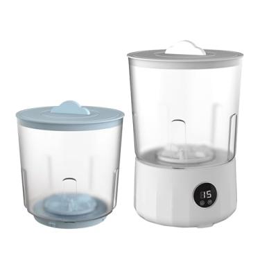 Imagem de Máquinas de lavar roupas portáteis – Máquina de lavar roupa pequena para acampamento – Limpador com 2 baldes para sutiãs, meias, roupas de bebê, calcinhas para viagem, trailer, hotel, dormitório