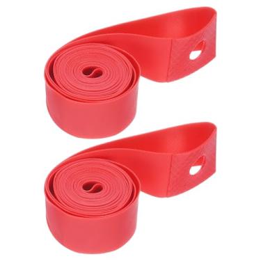 Imagem de 2pcs Bicycle Rim Strip 24" x 20mm PVC Bike Tire Liner Bicycle Wheel Rim Tape Inner Tube Tape Anti-Scratched Guard Cushion Pad Protector for Road MTB Mountain Bike