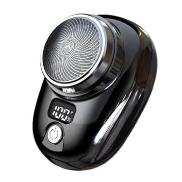 Imagem de Barbeadores elétricos para homens, à prova d 'água, aparador elétrico masculino | Cortador destacável de carregamento rápido para aniversário, casa, viagem, barbeiro, sobrancelha, barba