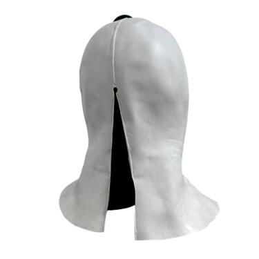 Imagem de XIROM UN Máscara de palhaço terrifier assustador e assassino do Coringa do Dia das Bruxas, Fantasia de Dia das Bruxas de palhaço assassino assustador adulto, máscara de látex de cabeça inteira