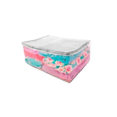 Imagem de Kit 5 Porta Edredom Cobertor Para Organizar Guarda-Roupa