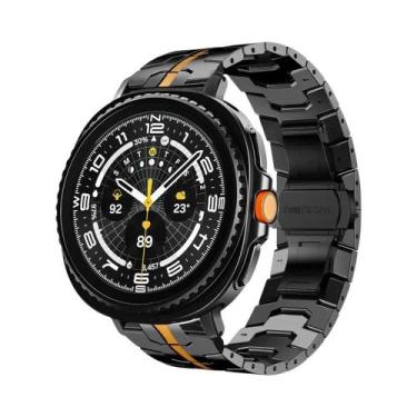 Imagem de Pulseira De Aço Inoxidável Para Samsung Galaxy Watch 40mm 44mm 47mm Cl