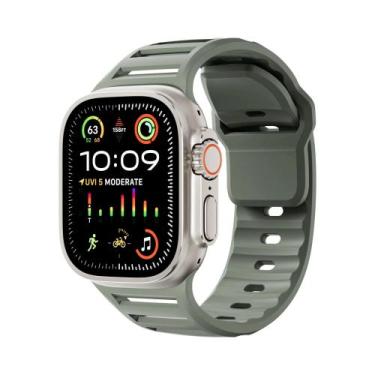 Imagem de Pulseira De Silicone Ultra Sport De 49mm Para Apple Watch Series 10 9 