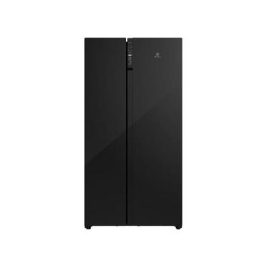 Imagem de Geladeira/Refrigerador Electrolux Frost Free Side by Side Preto 531L E