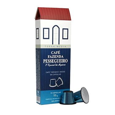 Imagem de 10 Cápsulas de Café Fazenda Pessegueiro Tradicional Torrado e Moído