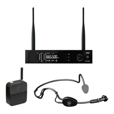 Imagem de Microfone AKG WP300 Sport UHF Sem Fio