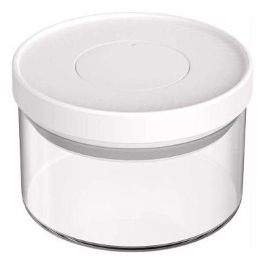 Imagem de Pote Mantimentos Hermético Vidro Fechamento Pressão 350ml - 3KAM