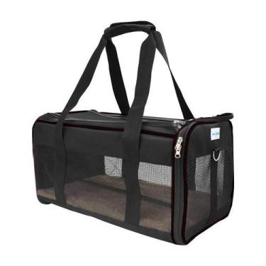 Imagem de Bolsa Transporte Para Pet Viagem Preta Duke & Dixie - Duke E Dixie