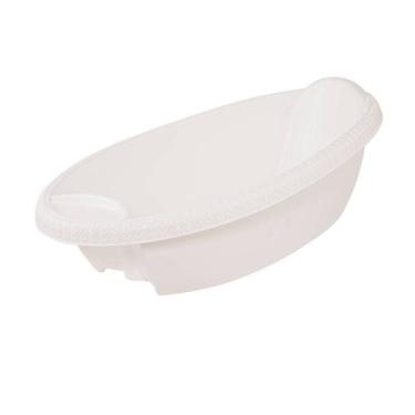 Imagem de Banheira De Bebê Infantil Trama Plasútil 19 Litros, Branco