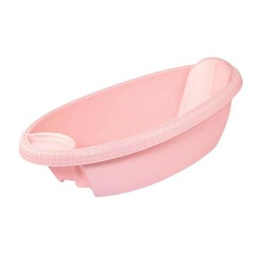Imagem de Banheira De Bebê Infantil Trama Plasútil 19 Litros, Rosa
