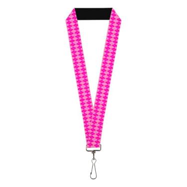 Imagem de Cordão Argyle Rosa Fúcsia Azul