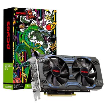Imagem de Placa De Vídeo Pcyes Geforce Gtx 1660 Super Graffiti Series, 6gb, Gddr6, 192 Bits, Dual Fan - Pa1660s6gr6df