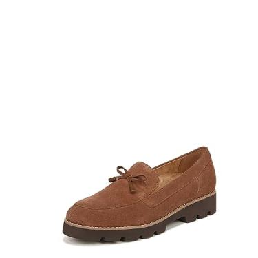 Imagem de Vionic Mocassim feminino Finley Comfort Lace Up - Tênis de caminhada de suporte que inclui palmilha ortopédica com tecnologia VIO Motion com suporte de arco embutido, ajuda a dor no calcanhar, ajuste médio e largo, Roupão de Monges, 8 Wide