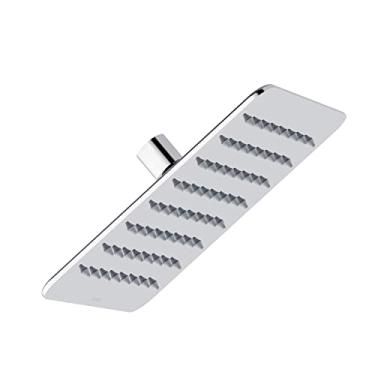 Imagem de DANZE D460080 Chuveiro quadrado de 20,32 cm 1 função de chuveiro 1,75 gpm cromado, níquel escovado