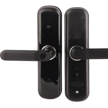 Imagem de aqxreight Entrada de Segurança contra Roubo de Senha Eletrônica de Impressão Digital para Apartamento de Hotel Em Casa e Rejeição Rápida Fechadura de Porta EmeBloqueio de Impressão DigitalBloqueio