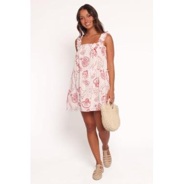 Imagem de Petal & Pup Mini vestido feminino Elena-vermelho-lagosta, Lagosta vermelha, PP