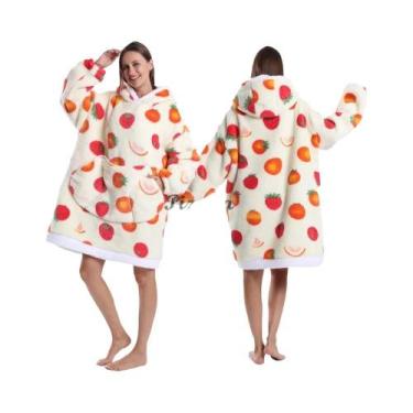 Imagem de Moletom Com Capuz Grande E Quente Para Adultos, Mulheres E Homens, Fan