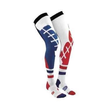 Imagem de Meias De Compressão Para Joelho De Motocicleta Enduro, Antiderrapantes