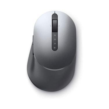 Imagem de Mouse sem Fio Dell MS5320W - 1600dpi - Bluetooth ou Receptor USB - até 3 dispositivos - Prata-Unissex