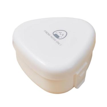 Imagem de Ｂｅｓｇａ Forma triangular para bolinhos de arroz, estojo triangular japonês para bolinhos de arroz, multifuncional para acompanhamentos, recipiente para sushi,