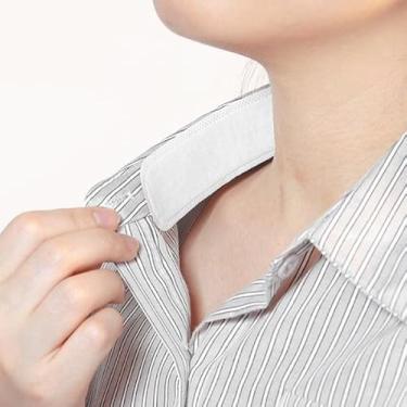 Imagem de 1 peça de almofadas descartáveis retangulares profissionais absorventes para chapéu de suor antitranspiração, adesivos de desodorantes femininos e masculinos